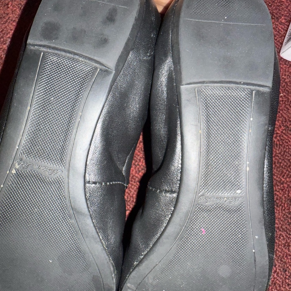 Louis Vuitton Black Loafers with Textured Soles